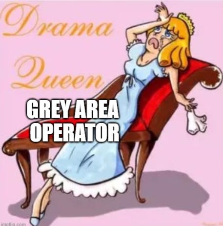 Grey Area Operator Restarted Beef with his ex Flying Monkey StellarFox16 Part 1