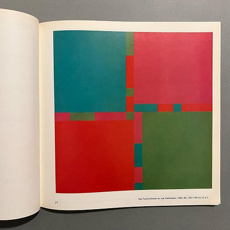 Richard Paul Lohse, Kunsthalle Bern, 1970 [Art Books & Ephemera. Art: © Richard Paul Lohse / Richard Paul Lohse-Stiftung]