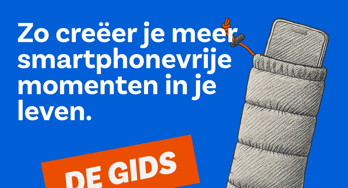 Zo creëer je meer smartphonevrije momenten in je leven