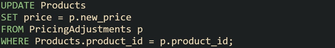 How to Update One Table Using Data from Another in SQL