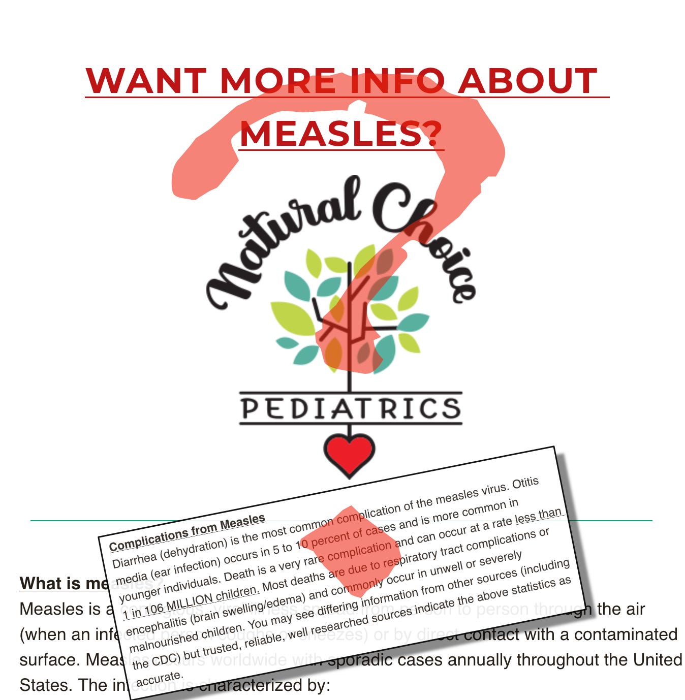 You can’t scare parents away from getting vaccinated and still say that they will have a minimal risk of dying from measles! As fewer people get vaccinated, measles outbreaks grow, and we get closer to where we were in the pre-vaccine era, when 300 to 500 kids, most otherwise healthy, would die each year. Not to mention those who died later with SSPE! You can’t scare parents away from getting vaccinated and still say that they will have a minimal risk of dying from measles! As fewer people get vaccinated, measles outbreaks grow, and we get closer to where we were in the pre-vaccine era, when 300 to 500 kids, most otherwise healthy, would die each year. Not to mention those who died later with SSPE!