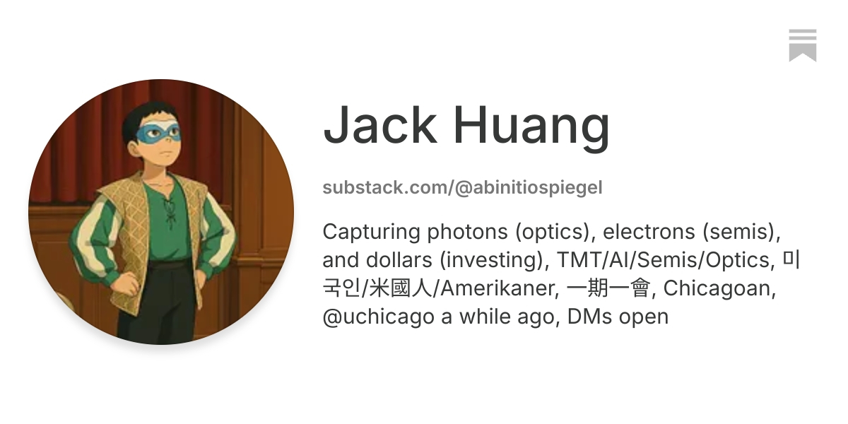 Jack Huang | Substack