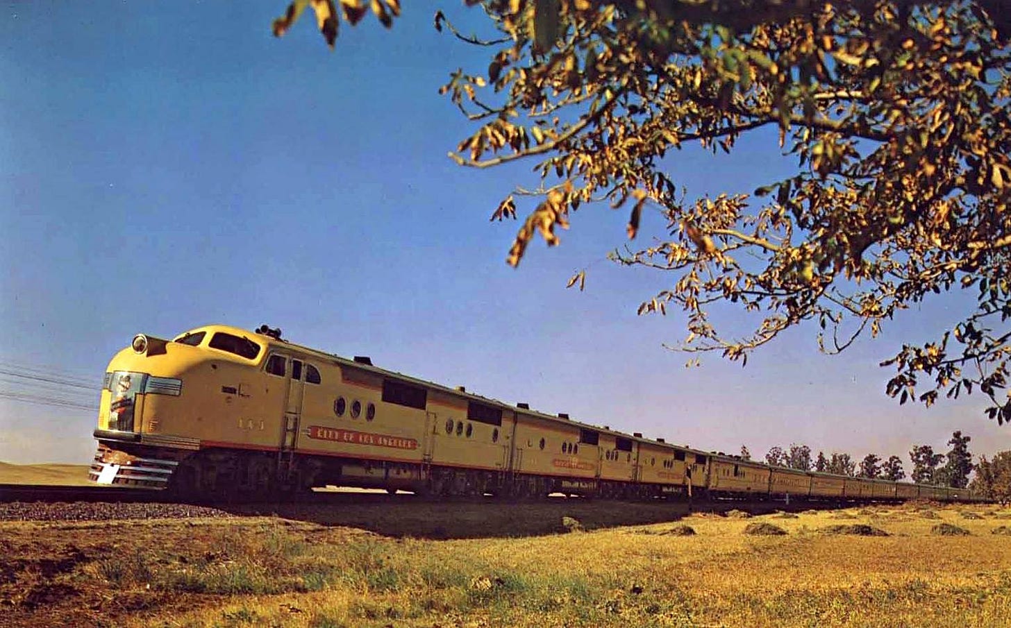 Union Pacific's "City of Los Angeles": Consist, Timetable