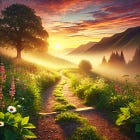 The Sacred Unfolding: A Year of Transformation and Coming Home to Yourself - Introduction