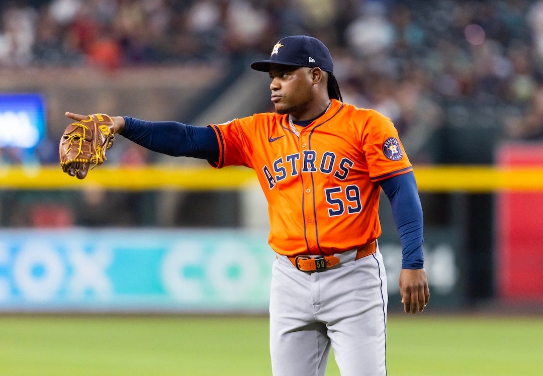 Astros' Framber Valdez beats D-backs for 10th straight win | Reuters