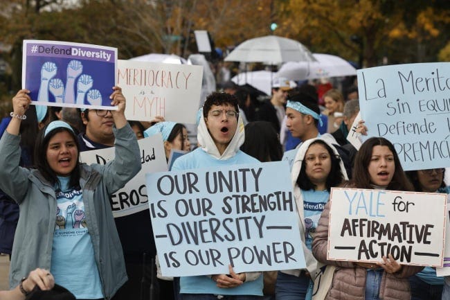 Students, advocates rally in support of affirmative action Students, advocates rally in support of affirmative action