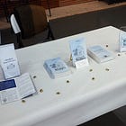 j'ai participé à mon premier salon du livre en tant qu'autrice