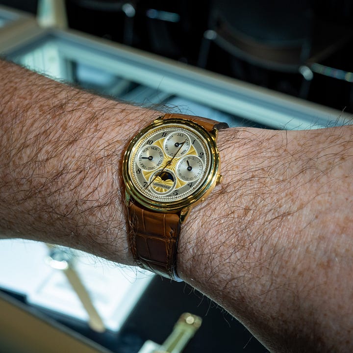 ultra-thin 1990s audemars piguet perpetual calendars