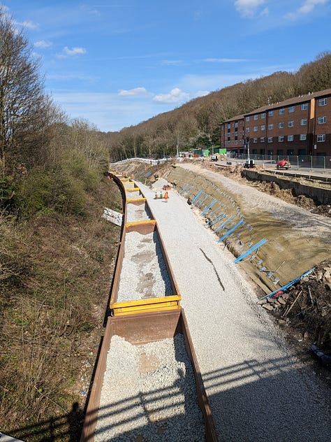 Engineering Works at Dore Junction