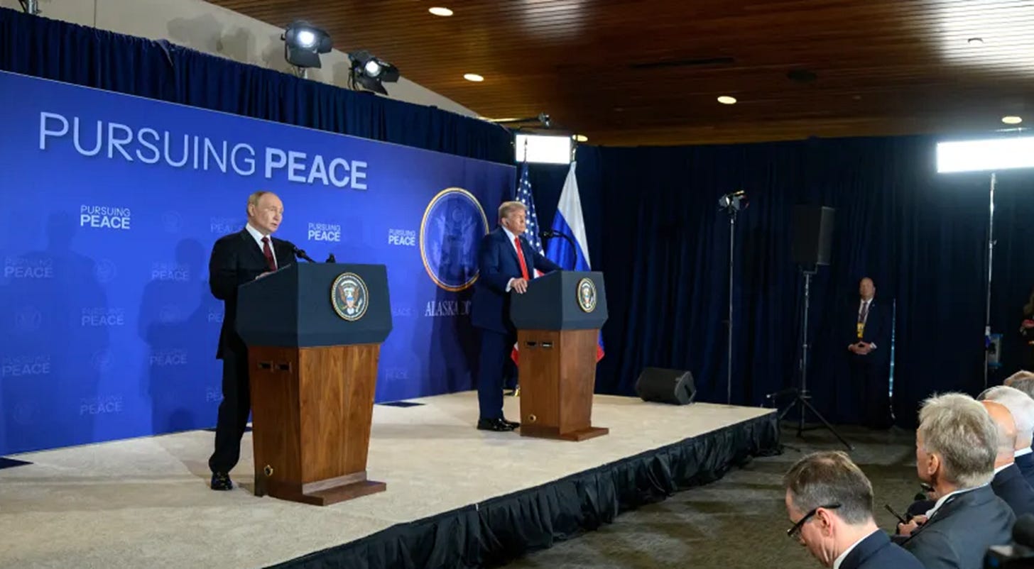 Official White House photo of Trump with Putin, August 15, 2025 (whitehouse.gov).