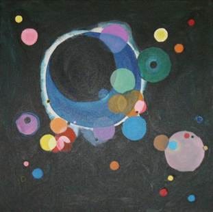 A colorful circles on a black background

Description automatically generated
