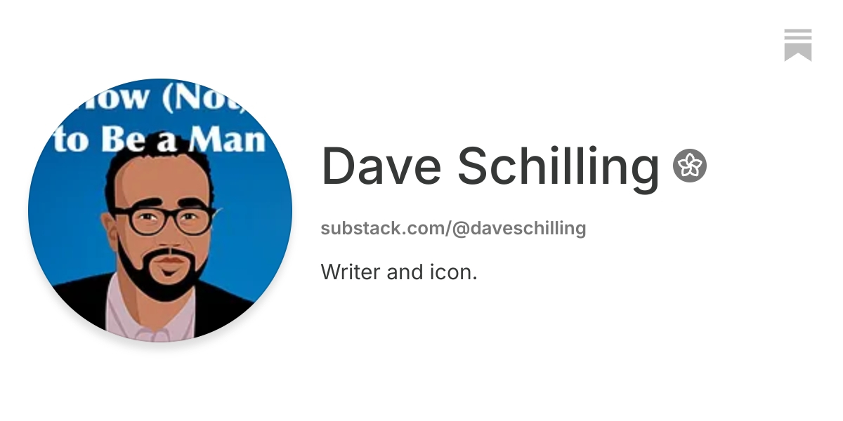 Dave Schilling | Substack
