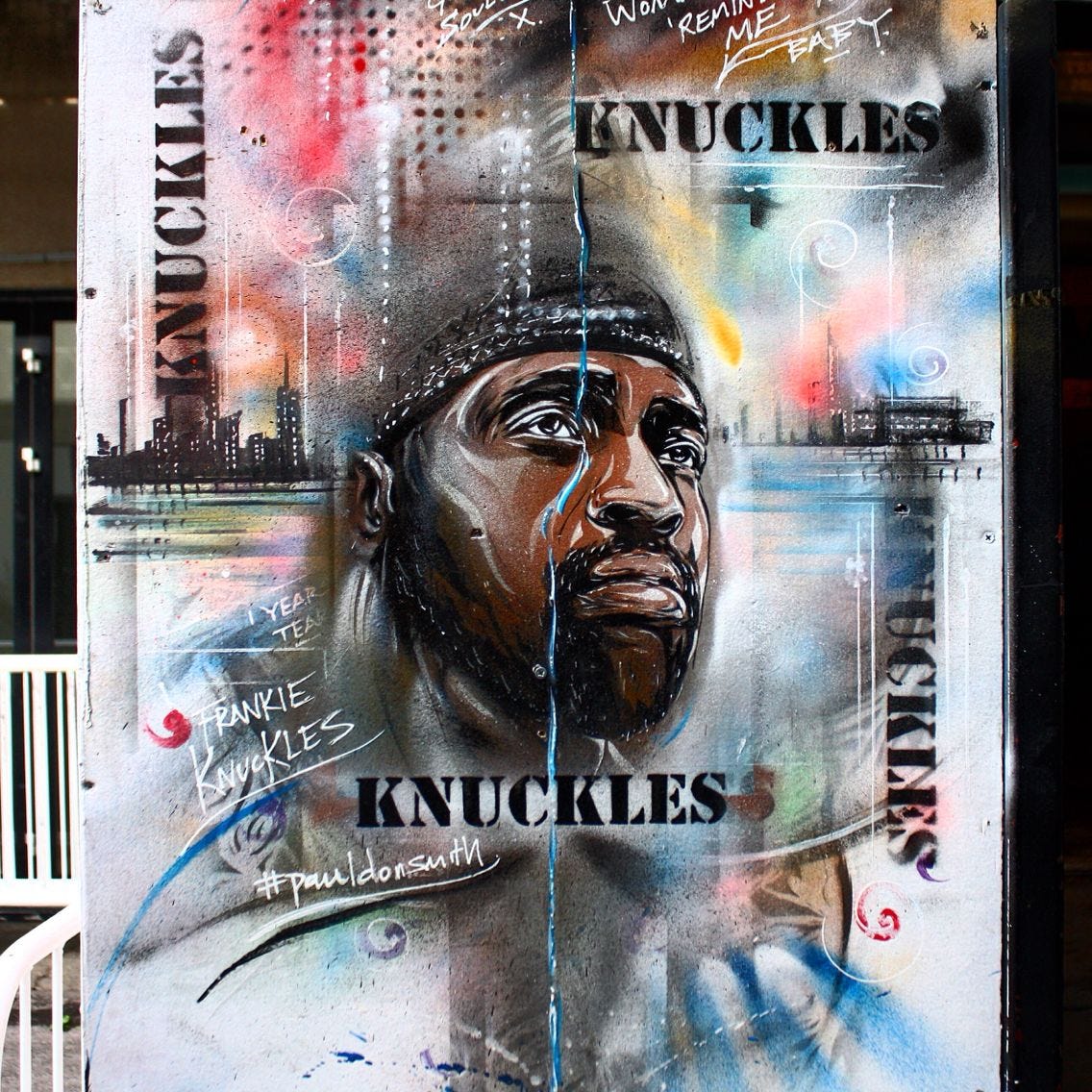 The Legend that is.. DJ Frankie Knuckles #StreetArt by ...
