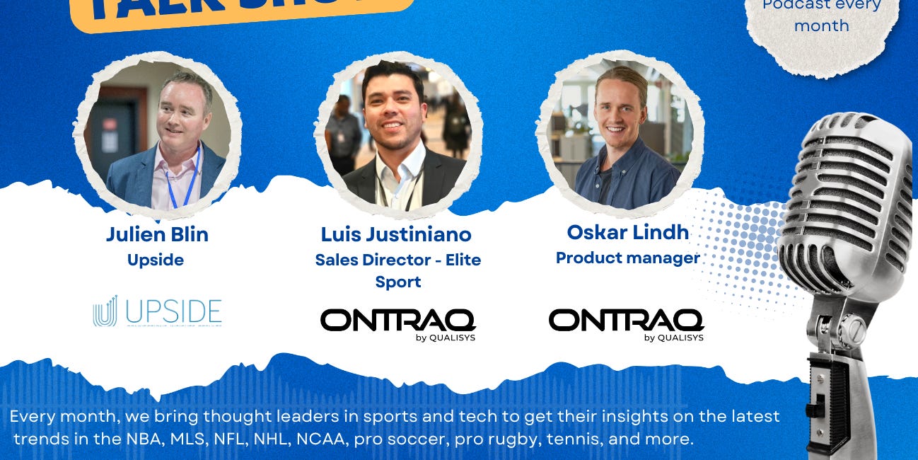🎙️ Upside Video Chat with Luis Justiniano and Oskar Lindh at Qualisys, a leading provider of precision motion capture and 3D positioning tracking systems.