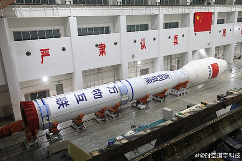 Jielong-3 preparing for its launch mission in late September.