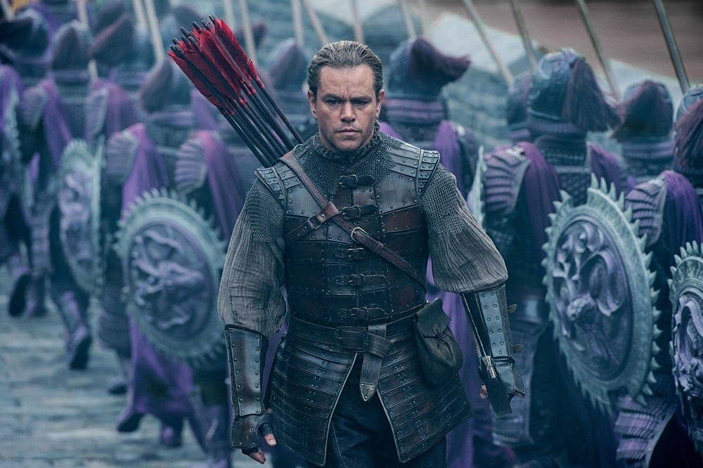 Matt Damon takes on 'The Great Wall' whitewashing controversy 2016 images Matt Damon takes on 'The Great Wall' whitewashing controversy 2016 images