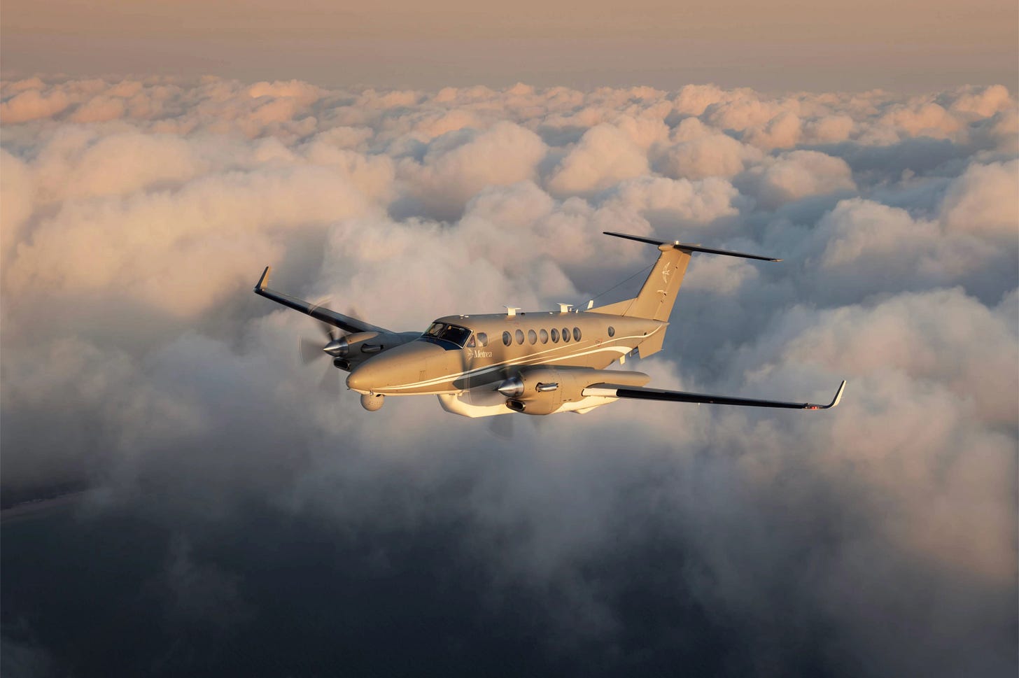 Metrea aircraft contracted to provide advanced aerial surveillance services to the Australian Government (Metrea photo) Metrea aircraft contracted to provide advanced aerial surveillance services to the Australian Government (Metrea photo)