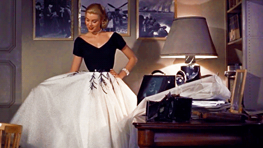 Image result for grace kelly rear window gif