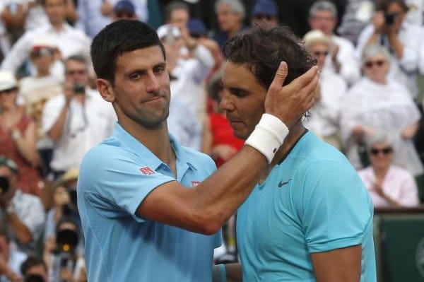 novak djokovic beats rafael nadal at rome master 2014 novak djokovic beats rafael nadal at rome master 2014