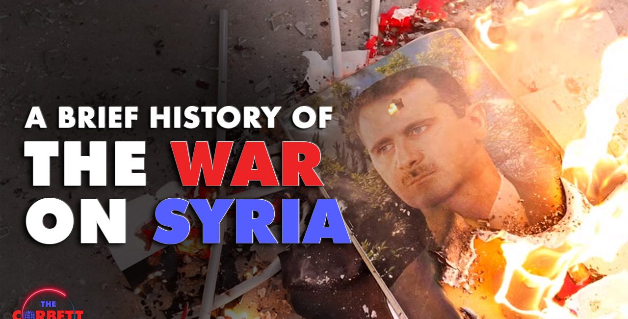A Brief History of the War on Syria