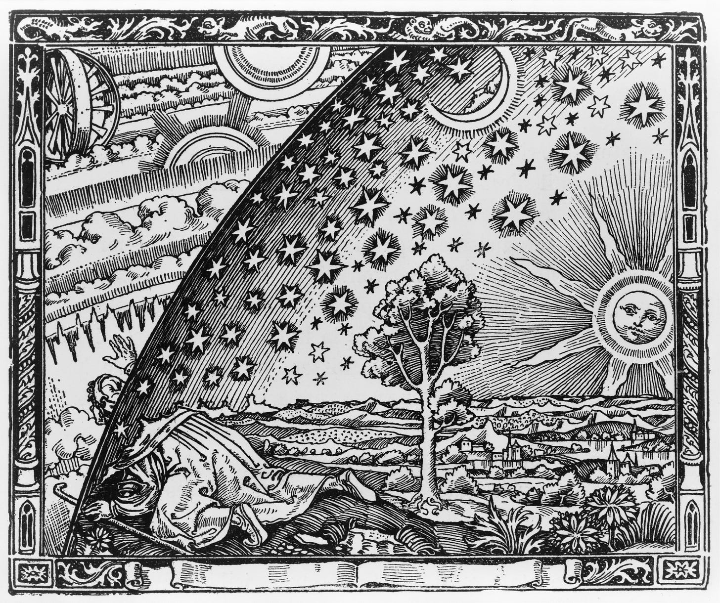 Flammarion engraving - Wikipedia Flammarion engraving - Wikipedia