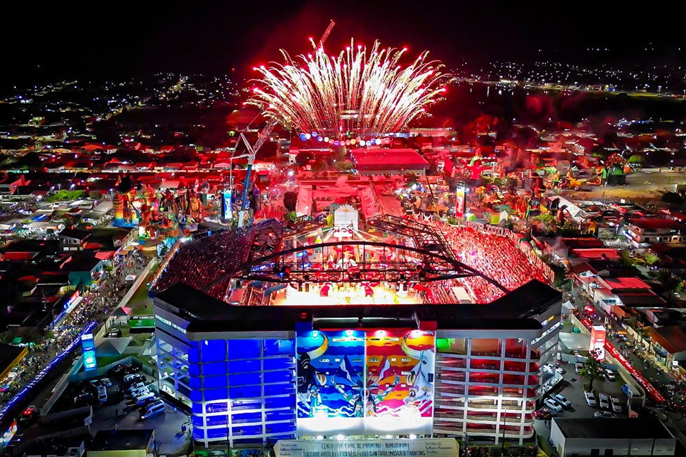 Portões do Bumbódromo abrem às 20h de sexta-feira para início da temporada  do 57º Festival de Parintins - Portal do Marcos Santos