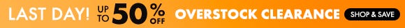 Overstock Clearance: Get up to 50% Off on Select Products