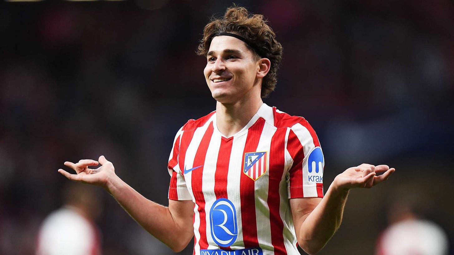 Julian Alvarez reveals stance on Premier League return as Arsenal target former Man City forward | Goal.com UK Julian Alvarez reveals stance on Premier League return as Arsenal target former Man City forward | Goal.com UK