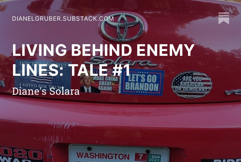 LIVING BEHIND ENEMY LINES: TALE #1