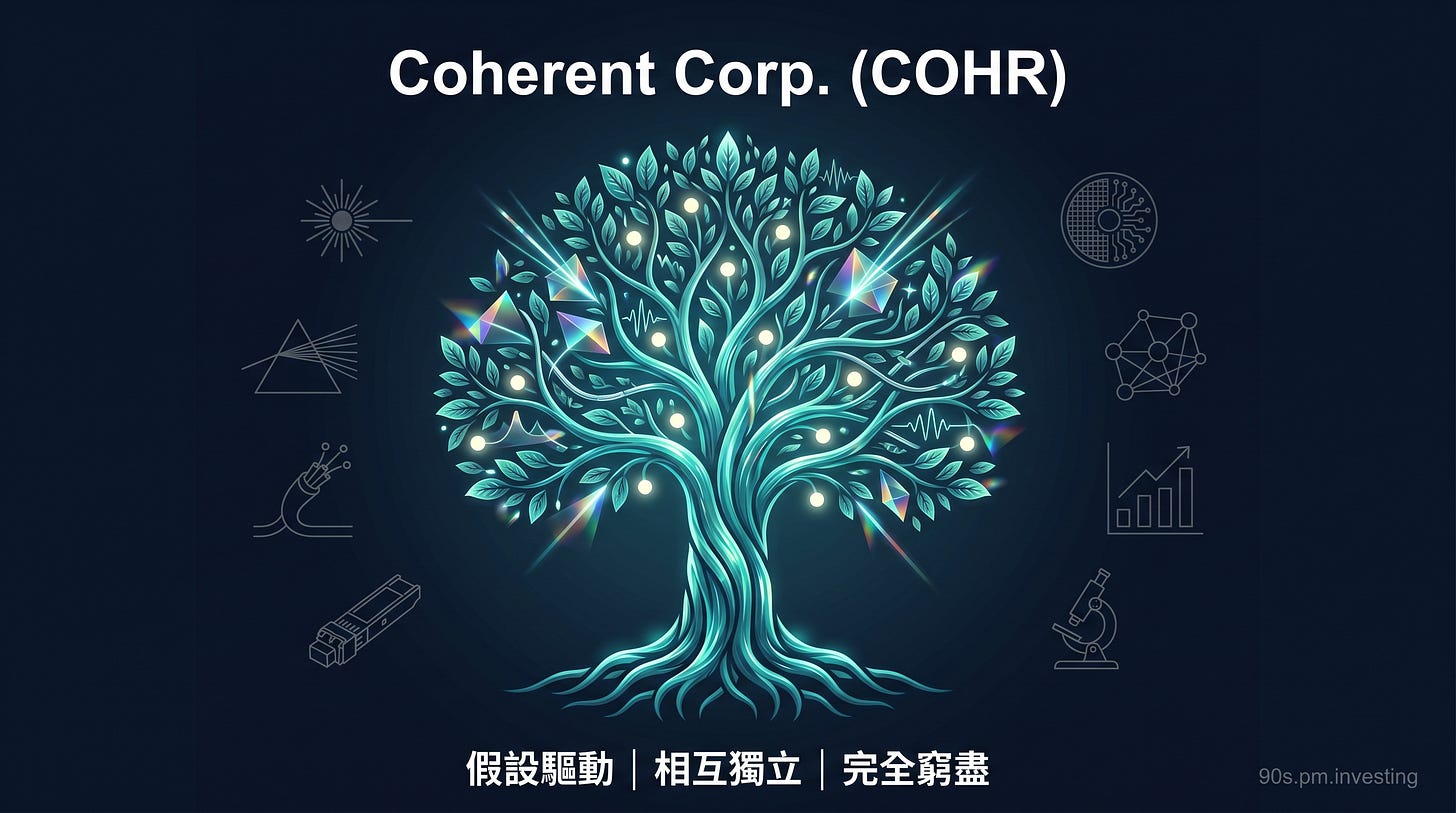 Coherent COHR 青色光子樹封面（中文版本）