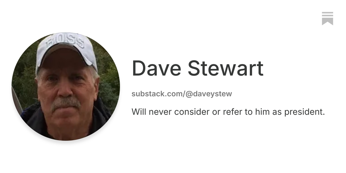 Dave Stewart | Substack