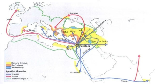 Journeys  of the Apostles