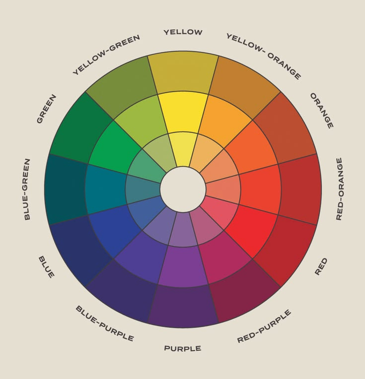 This may contain: a color wheel with all the colors in it