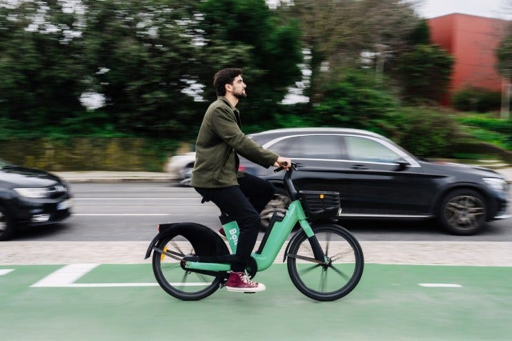 Bolt's new e-bike scheme will charge users based on distance rather than time, a first for the industry in London. Bolt's new e-bike scheme will charge users based on distance rather than time, a first for the industry in London.