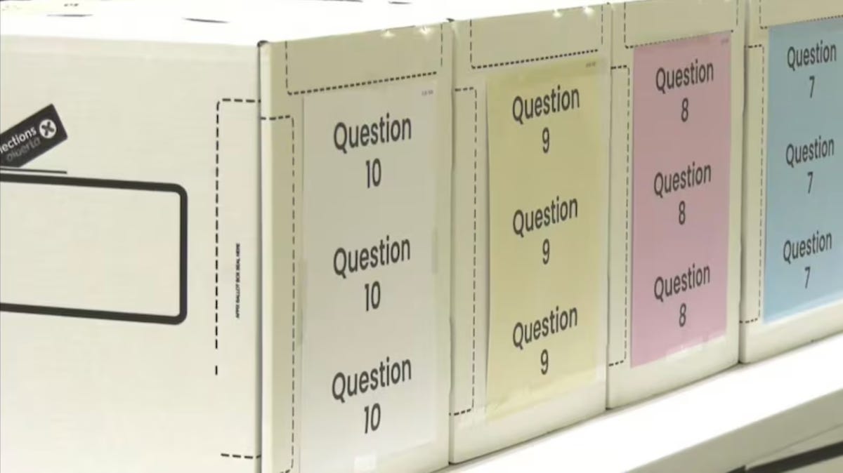 Advance in-person referendum voting begins today; lineups are likely, so bring a coat and warm shoes