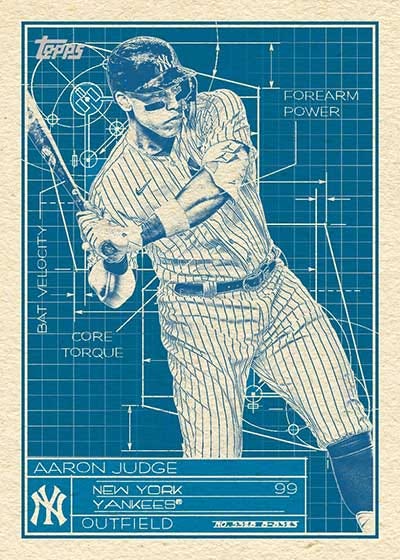 2024 Topps Series 1 Baseball Superstar Blueprints Aaron Judge