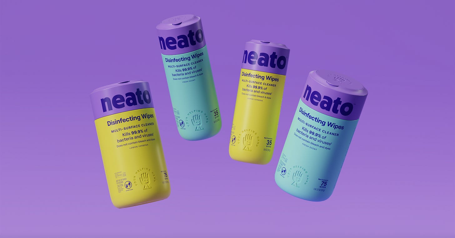 Neato | Unleash Your Neat Freak | Disinfecting Wipes