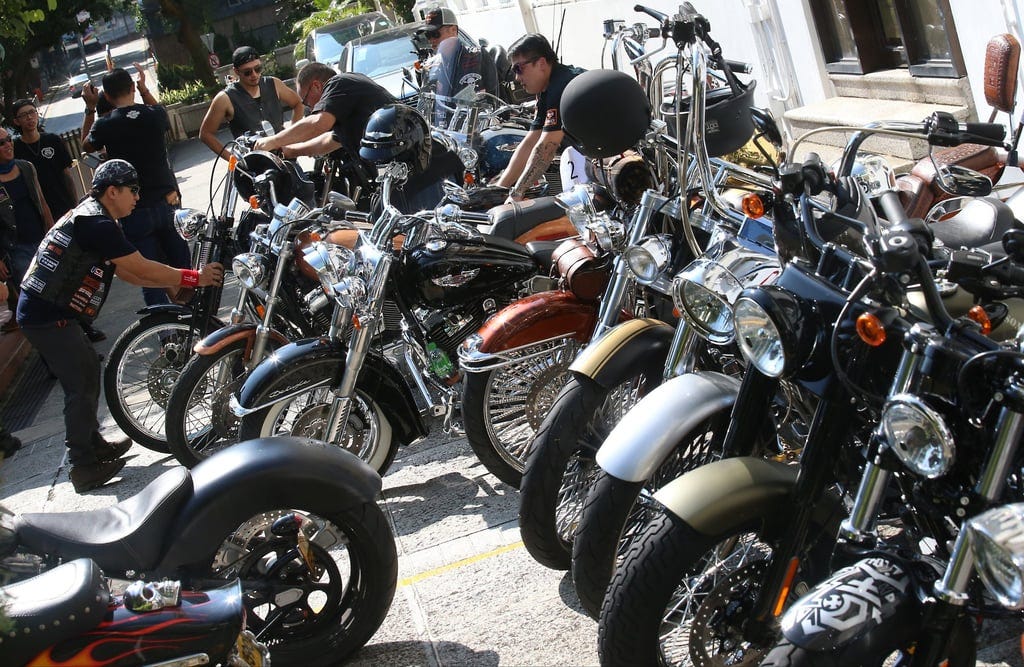 Harley-Davidson motorcycles are parked as their owners gather for a charity ride in Hong Kong in September 2016. The company has in recent years been struggling with declining profit and customer base. Photo: David Wong Harley-Davidson motorcycles are parked as their owners gather for a charity ride in Hong Kong in September 2016. The company has in recent years been struggling with declining profit and customer base. Photo: David Wong
