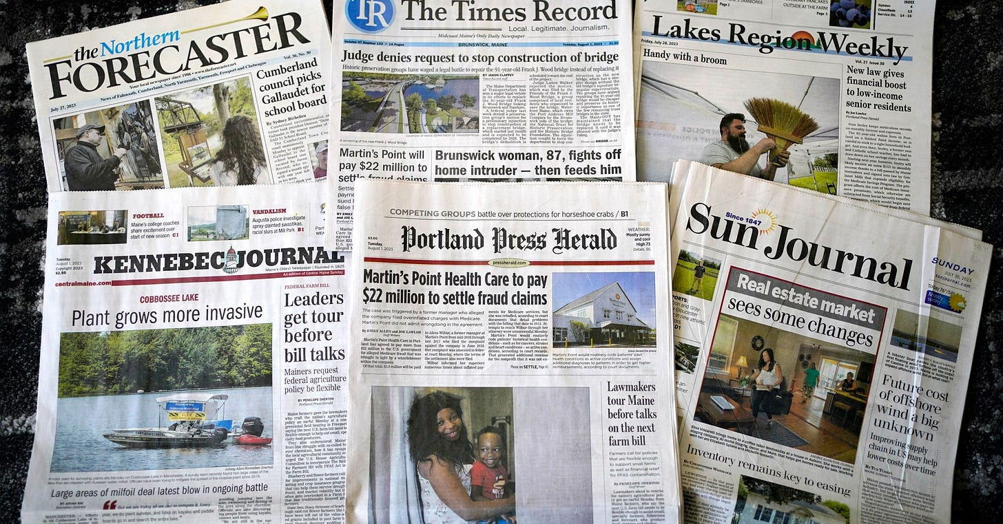 Local news decreased while misinformation and polarization increases