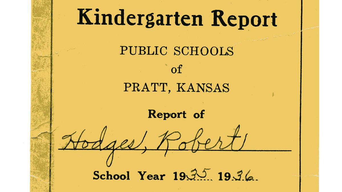 This 90-Year-Old Kindergarten Report Card Is Better Than Most Self-Help Books This 90-Year-Old Kindergarten Report Card Is Better Than Most Self-Help Books