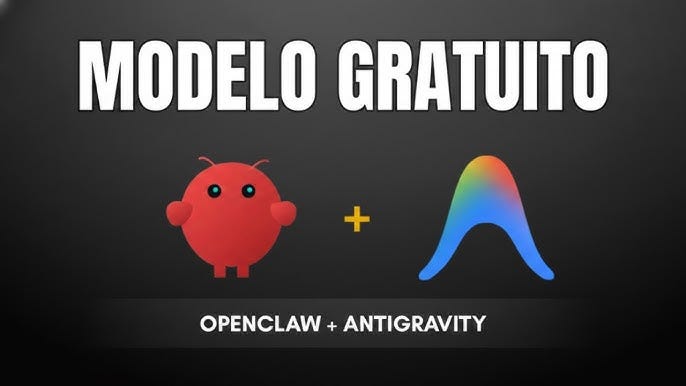 Novo método revelado para usar OpenClaw GRÁTIS com AntiGravity Novo método revelado para usar OpenClaw GRÁTIS com AntiGravity