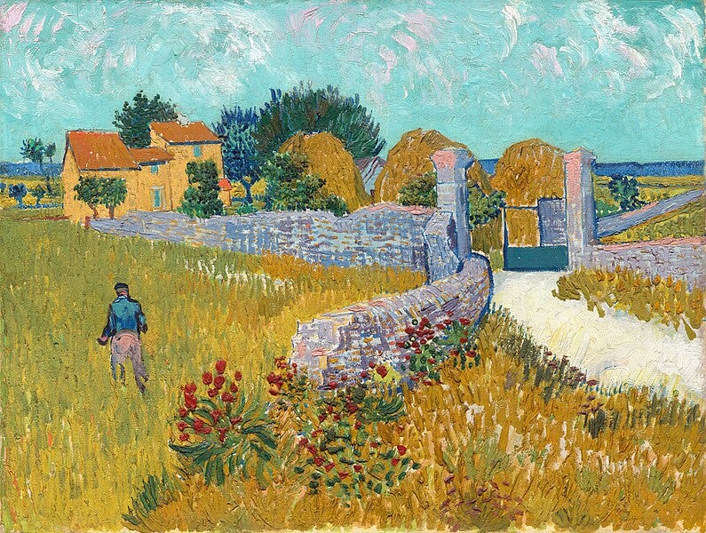 File:Farmhouse in Provence, 1888, Vincent van Gogh, NGA.jpg