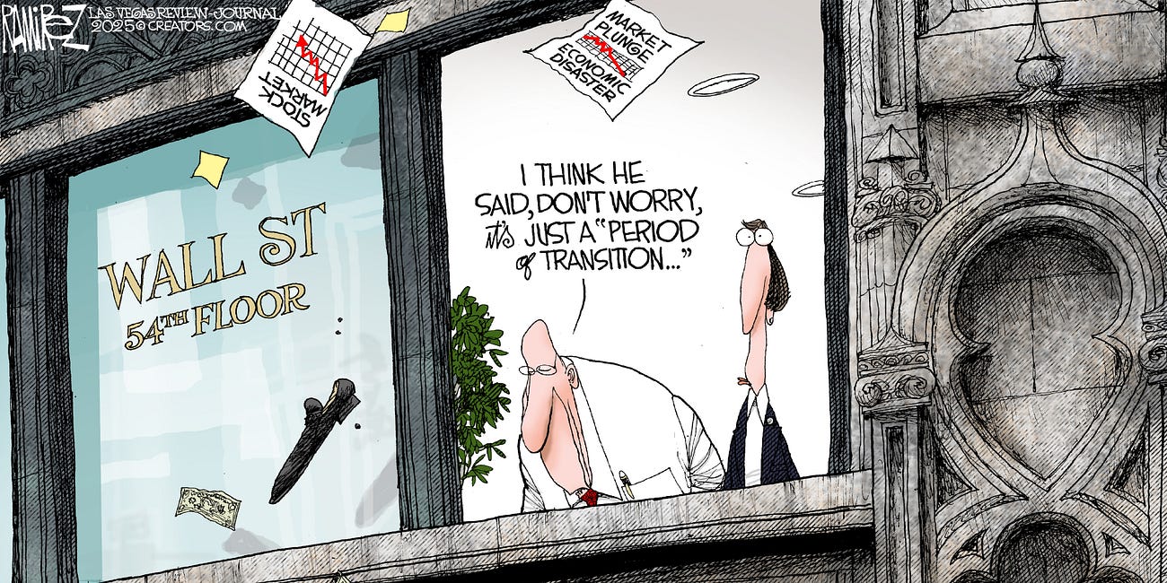 Michael Ramirez: Transition 4-7-25