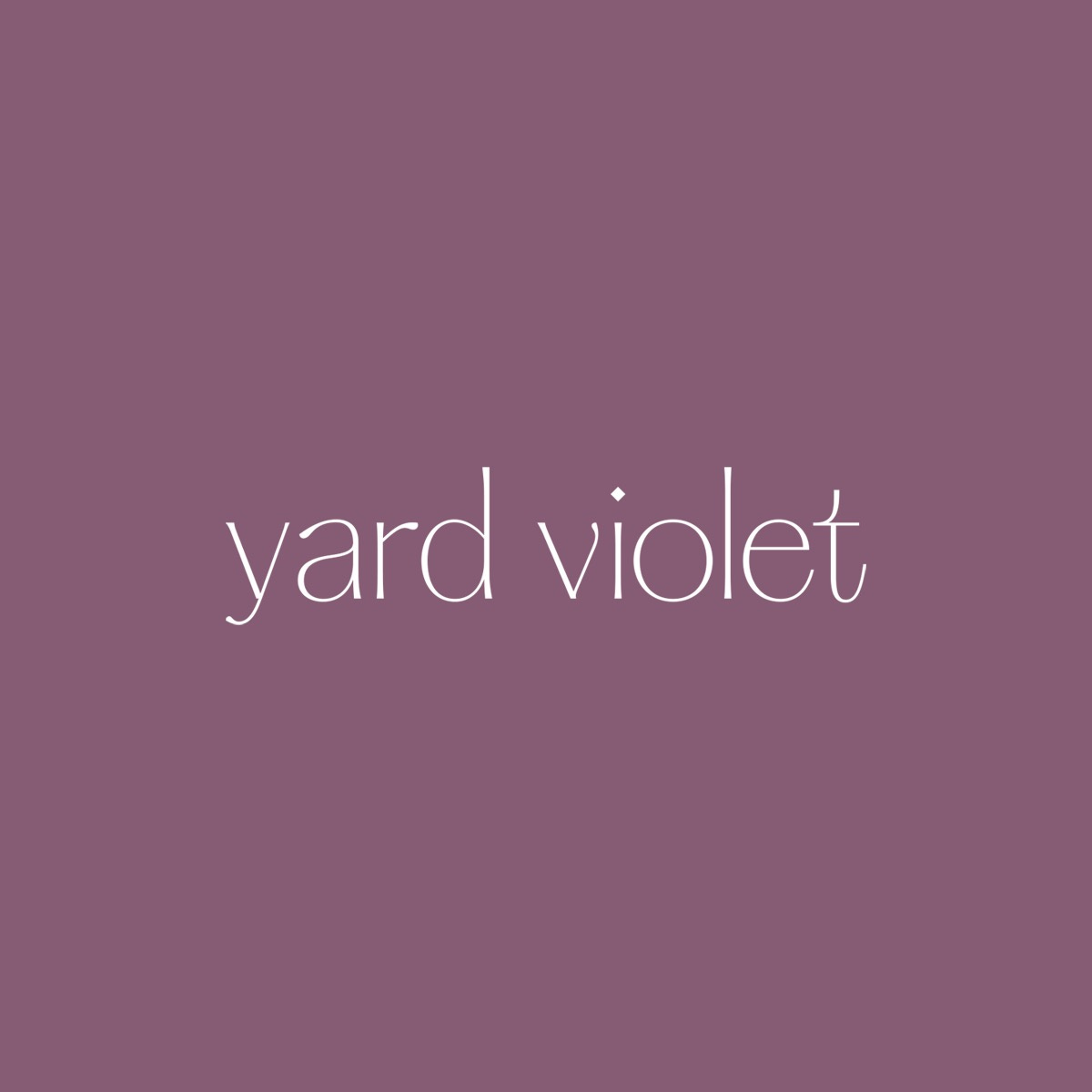 yard violet