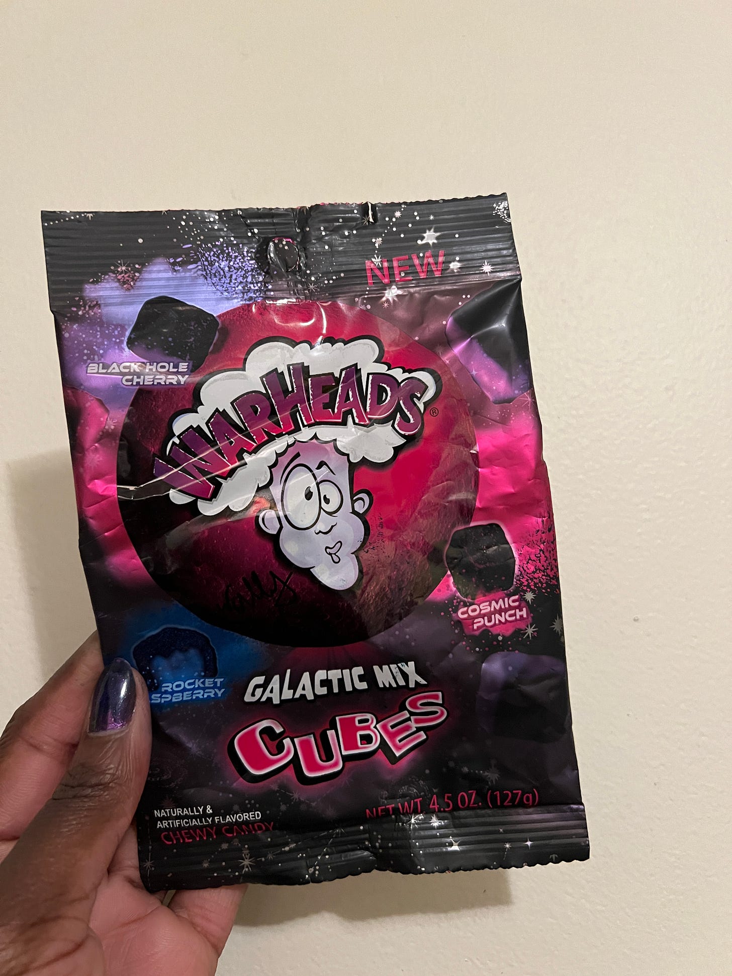 WARHEADS GALACTIC MIX CUBES