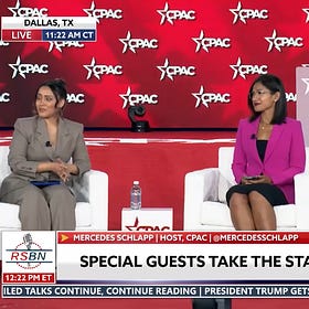 CPAC Texas: iranianas que perderam um olho cada durante os protestos agradecem Trump pelos bombardeios ao Irã