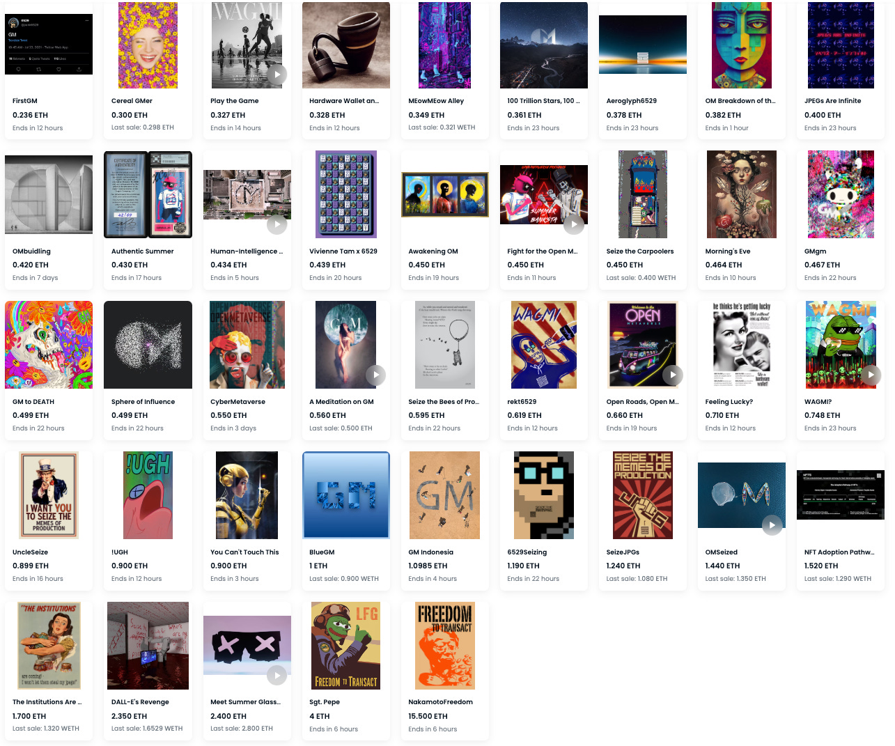 The Memes by 6529についてまとめてみた - mochio paper