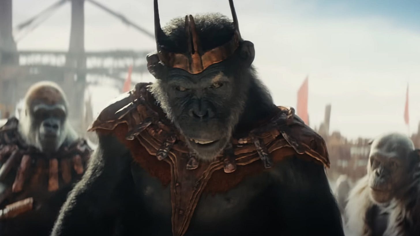 Kingdom of the Planet of the Apes review: "Offers spectacle and thrills,  but lacks the smarts and ambition of its predecessors" | GamesRadar+