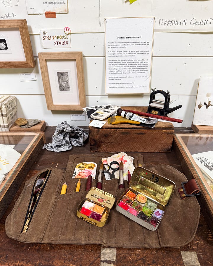 Peg and Awl Sendak Artist Roll, Frames, Palettes