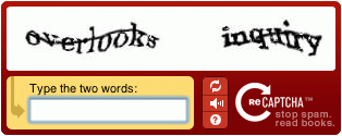 CAPTCHA, Cognitive Disabilities, v1 (W3C Task Force)